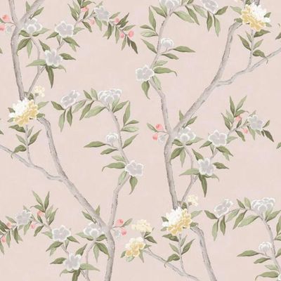 Papel De Parede Hana Floral Rosa 1900-4