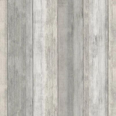 Papel De Parede Hana Madeira Cinza 2601-1