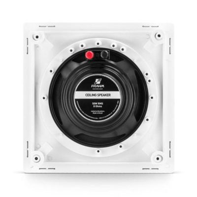Arandela 6" Frahm 50w Quadrada Cx Branca