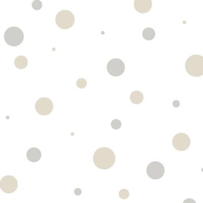 Papel de Parede Happy Infantil Branco 14822