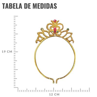 Kit 50 Tiaras Coroa De Princesa Rainha Brilhante Glamour Atacado