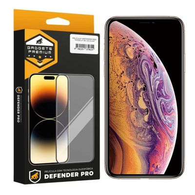 Película para iPhone X / XS - Defender Pro - Preta - Gshield