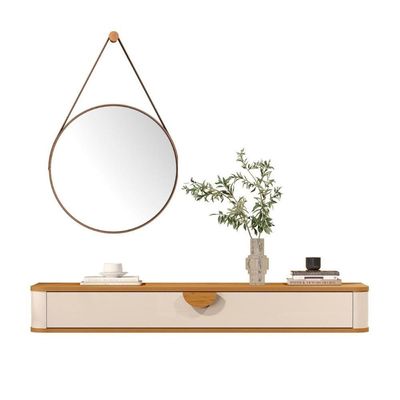 Conjunto Aparador E Espelho Marselha Off White Nature