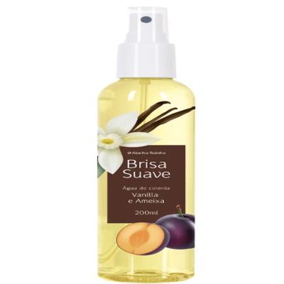Agua De Colonia Brisa Suave Fem Vanilla E Ameixa 200Ml(5482)