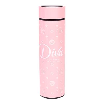 Garrafa Térmica com Sensor de Temperatura Diva - 400ml ARRAFA TÉRMICA SENSOR DE TEMPERATURA - DIVA CLÁSSICA
