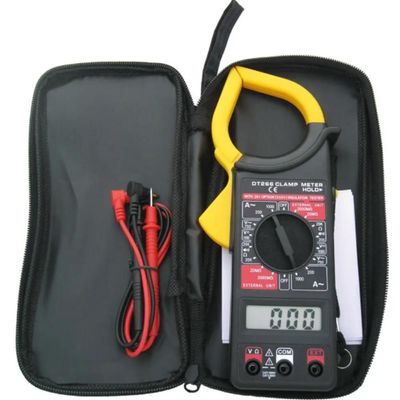 Alicate Amperímetro Digital Mini Ad-9005 200a Cat Iii Estojo