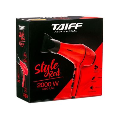 Taiff Style Red 220v 2000w - Secador De Cabelo