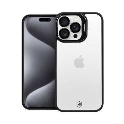 Kit Capa Gravity Preta e Pelicula Ultra Glass para iPhone 15 Pro - Gshield