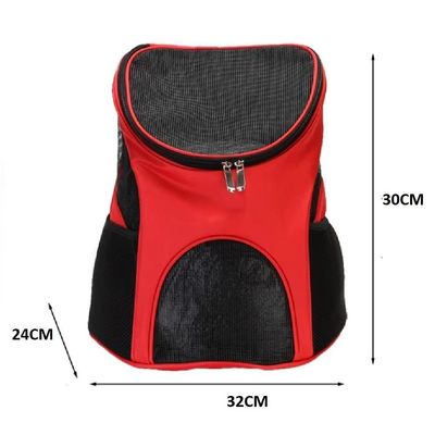 Mochila Portátil Pet Viagem Ventilação Cachorro Gato Segura