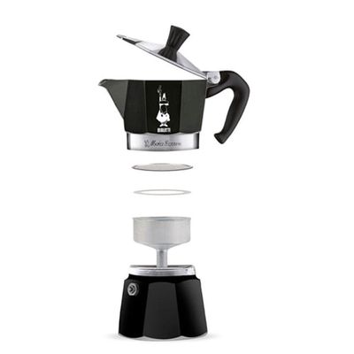Cafeteira Bialetti Moka Express Preta 3 Xícaras - 150 Ml 10010113