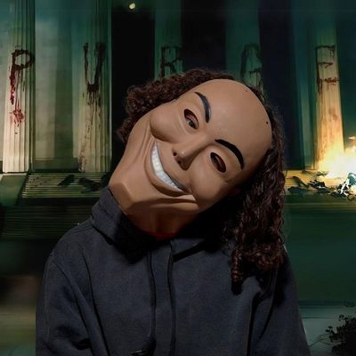 Máscara The Purge Uma Noite De Crime Clássica