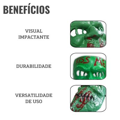 Kit 10 Máscara Terror The Purge Terror Carnaval Halloween