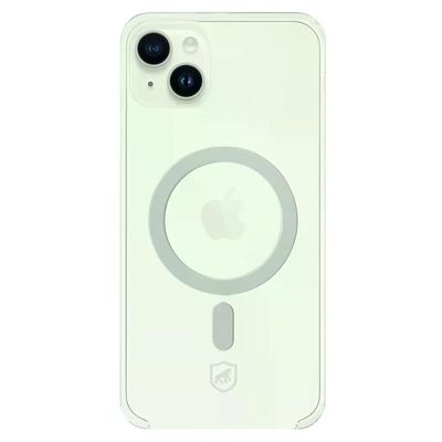 Kit Capa Magsafe Transparente e Pelicula Nano Vidro para iPhone 15 Plus - Gshield