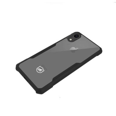 Capa Dual Shock X e Pelicula Coverage para iPhone XR-Gshield