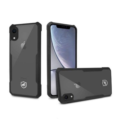 Capa Dual Shock X e Pelicula Coverage para iPhone XR-Gshield
