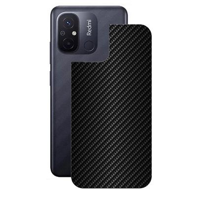 Película para Xiaomi Redmi 12C - Traseira de Fibra de Carbono Preta - Gshield