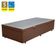Cama Box Baú Solteiro Sintético Sereneprime Marrom 88x188x44