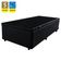Cama Box Baú Solteiro Sintético Sereneprime Preto 88x188x44