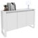 Armário Balcão Escritório 3 Portas 136x36x84cm Branco ME4147 Tecnomobili Branco