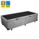 Cama Box Baú Solteiro Suede Sereneprime Cinza 88x188x44
