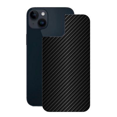 Película para iPhone 14 Plus - Traseira de Fibra de Carbono Preta - Gshield