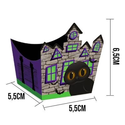 Forminha Para Doces Halloween - 24 Unidades