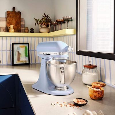 Batedeira Planetária Stand Mixer 110V Kitchenaid Azul Salt