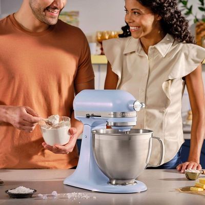 Batedeira Planetária Stand Mixer 110V Kitchenaid Azul Salt