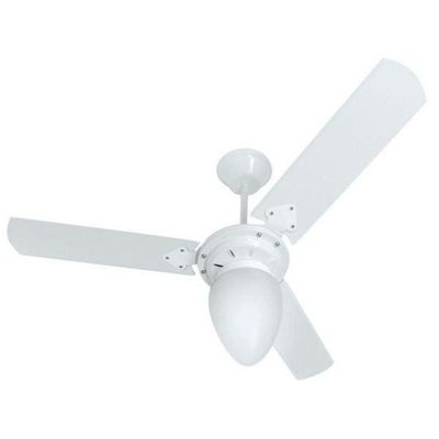 Ventilador Pêra New Branco 220V 3 Pás Brancas 220V