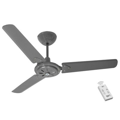 Ventilador Jan Grafite 220V 3 Pás E Controle 220V