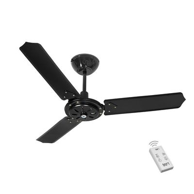 Ventilador Ipanema Preto 220V 3 Pás E Controle 220V