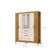 Conjunto Guarda Roupa Espelho E Comoda Fuji Freijo Off White