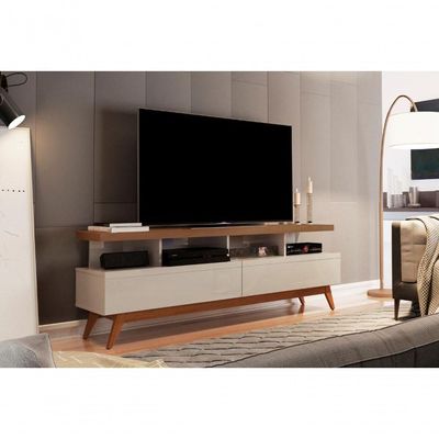 Rack Para Tv Hamal 1.6 Off White Freijó