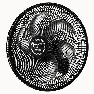 Ventilador Maggie Parede Preto Oscilante 127V 110V