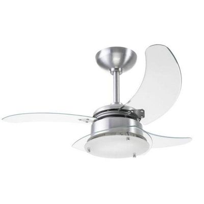 Ventilador Chanceler Alumínio 110V 3 Pás Trasparentes 110V