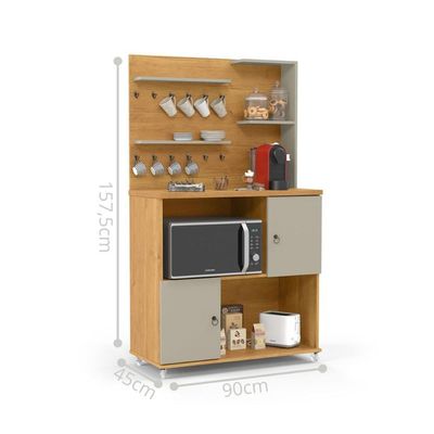 Cantinho 2 Portas Café Arraias Cinamomo Off White