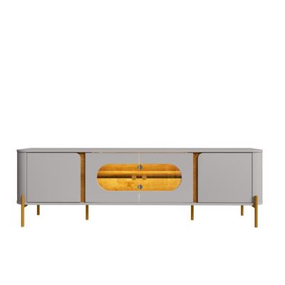 Rack Honolulu Para Tv 75 Polegadas Off White Nature