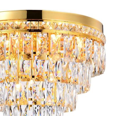 Plafon Skylight Harmony 3100 Dourado G9 Bivolt Dourado