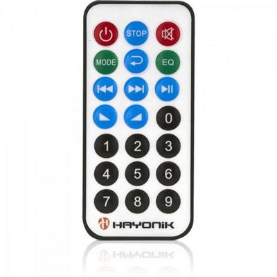Caixa Multiuso 20W Bluetooth/Usb/Sd/Fm Iron 80 Preta Hayonik.