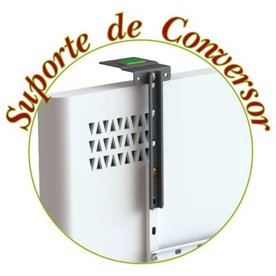 Suporte Conversor Receptor - Preto