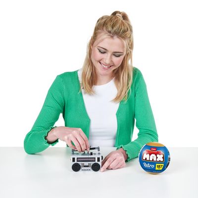 Blocos de Montar Max Premium Retrô - Rádio 157 pçs
