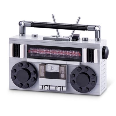 Blocos de Montar Max Premium Retrô - Rádio 157 pçs
