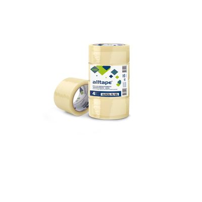 Kit com 24 Rolos de Fita Adesiva Alltape 48x40 | Ideal para Embalagens
