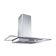 Coifa De Parede 75cm Vidro Reto Duto Slim Fogatti Inox 220v