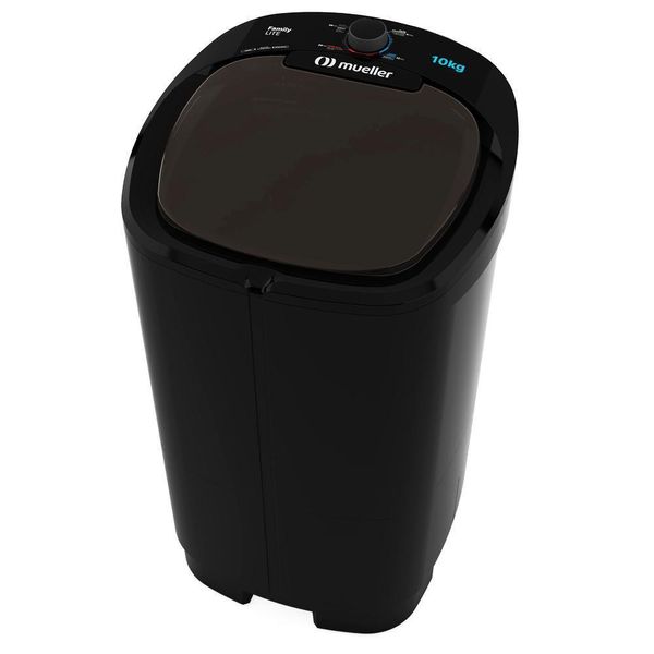Lavadora Semiautomática Mueller Family Lite 10kg Preta 127V
