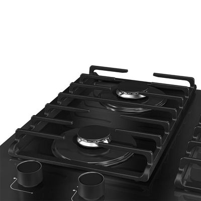 Cooktop Mueller 4 Bocas 59cm Com Grade Dupla MCG4BM Bivolt