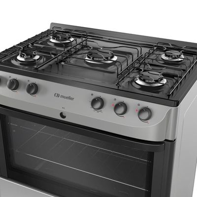Fogão Mueller Titânio 5B Com Mesa Esmaltada Mfi5bc