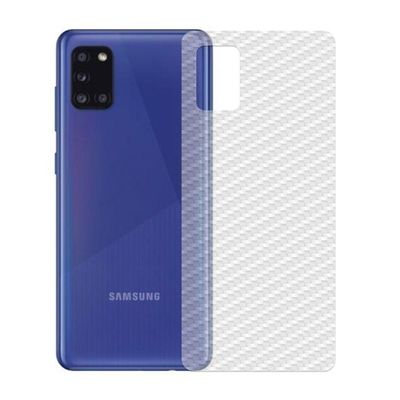 Película Traseira De Fibra De Carbono Para Samsung Galaxy A31 - Gshield