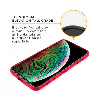 Capa Stronger Rosa Para iPhone X - Gshield
