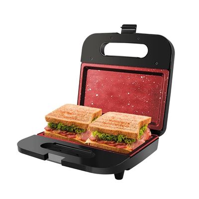 Sanduicheira Grill Britânia BGR16 com Revestimento Redstone Preto com Inox / 110V